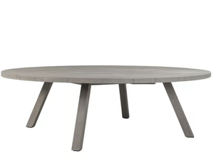 GINA - Round teak dining table _ JANUS et Cie